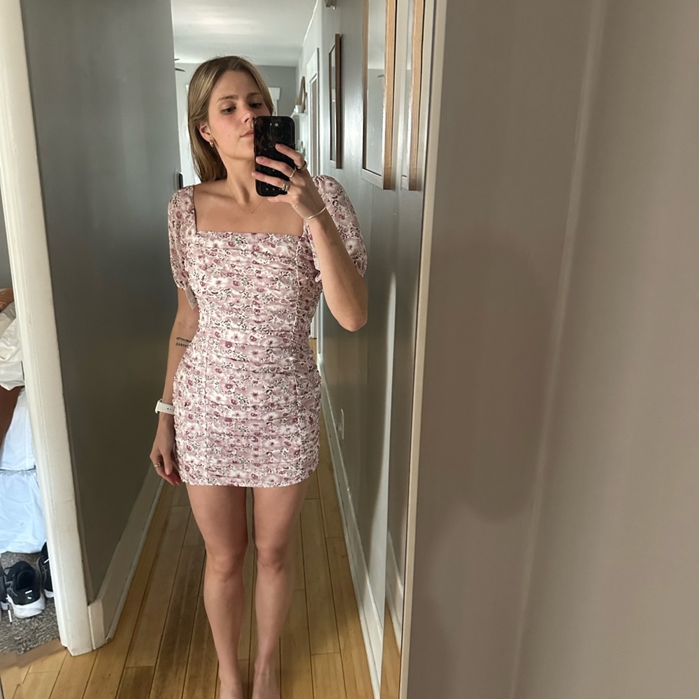 Floral Pink Dress